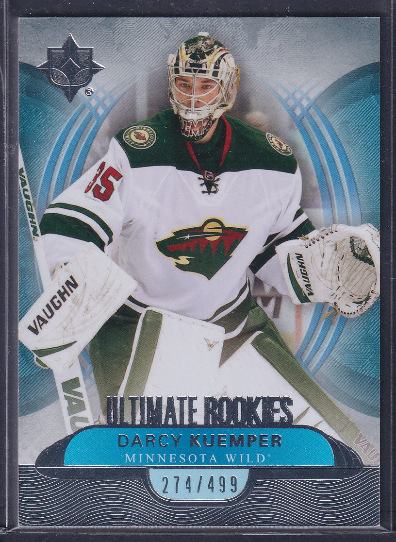 DARCY KUEMPER - 2013 Upper Deck Ultimate Rookies #64, /499