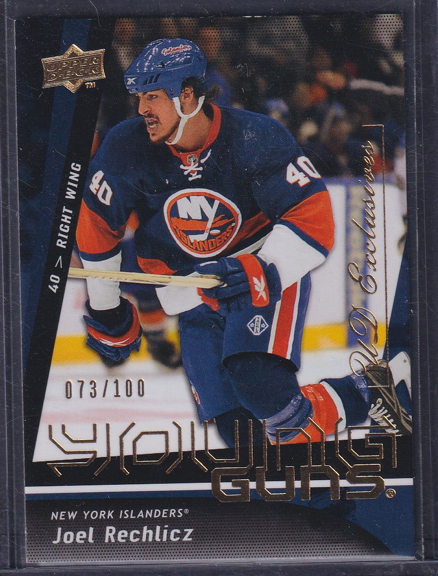 JOEL RECHLICZ - 2009 Upper Deck Young Guns EXCLUSIVES #244, /100