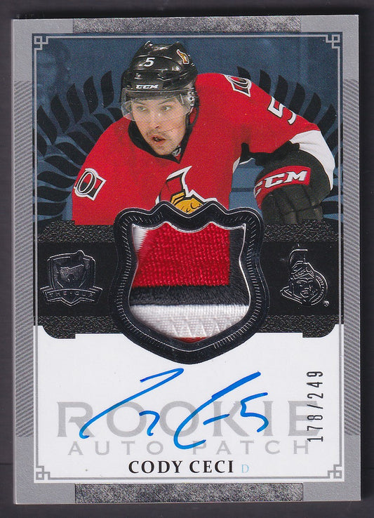 CODY CECI - 2013 The Cup Rookie Auto Patch #183, /249