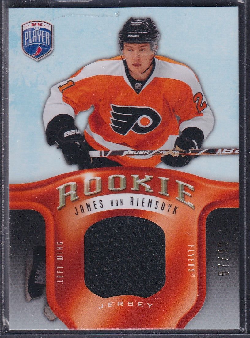 JAMES VAN RIEMSDYK - 2008 BAP Rookie Jersey Patch #RR-303, /99