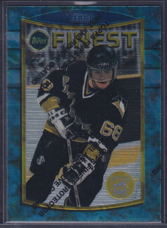 JAROMIR JAGR - 1994 Topps Finest CUP PARALLEL with/ Coating #33