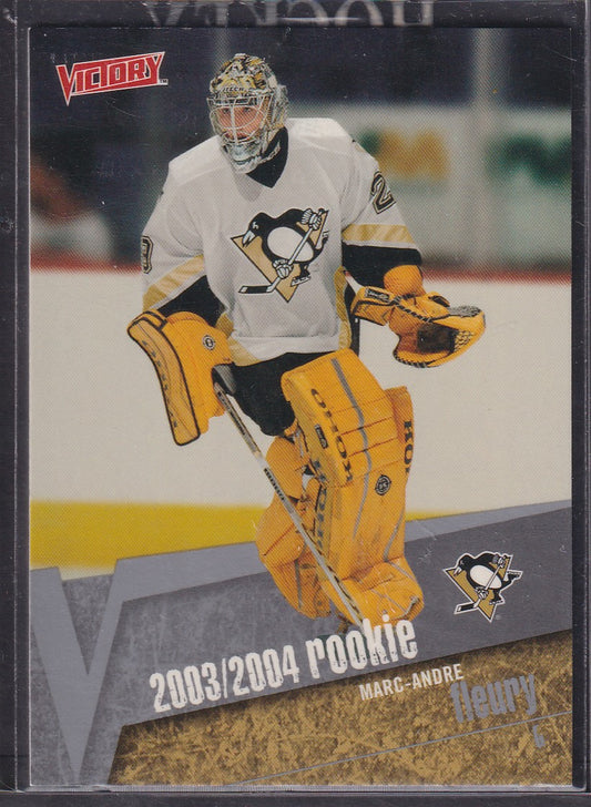 MARC-ANDRE FLEURY - 2003 Upper Deck Victory Rookie #210