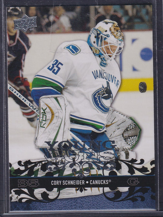 CORY SCHNEIDER - 2008 Upper Deck Young Guns #497