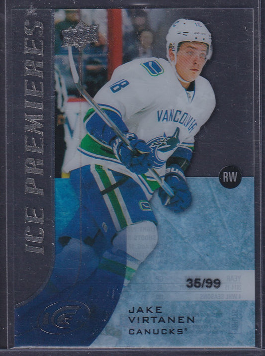 JAKE VIRTANEN - 2015 Upper Deck Ice Premieres #193, /99