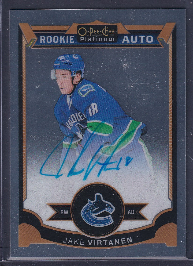 JAKE VIRTANEN - 2015 O-Pee-Chee Platinum Rookie Auto #176