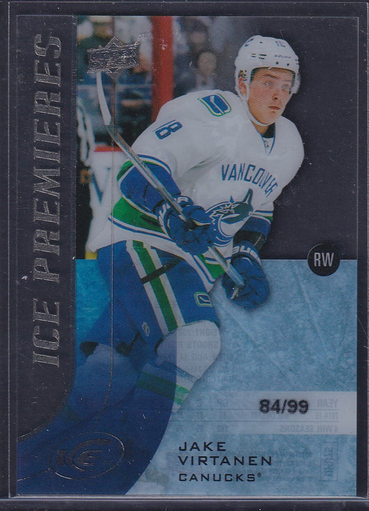 JAKE VIRTANEN - 2015 Upper Deck Ice Premieres #193, /99