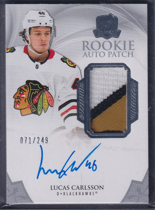 LUCAS CARLSSON - 2020 The Cup Rookie Auto Patch #131, /249