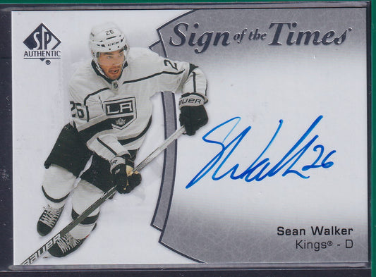 SEAN WALKER - 2021 SP Authentic Sign of the Times Auto #SOTT-SW
