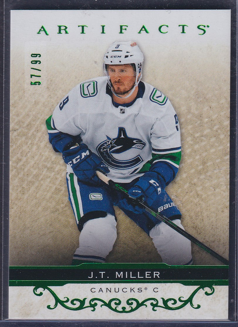 J.T. MILLER - 2021 Upper Deck Artifacts #68, /99