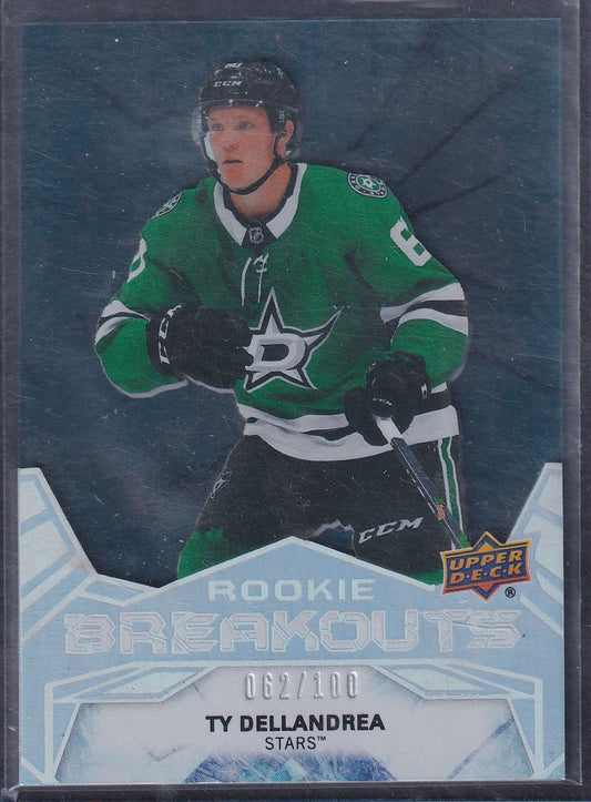 TY DELLANDREA - 2020 Upper Deck Rookie Breakouts #RB-6, /100