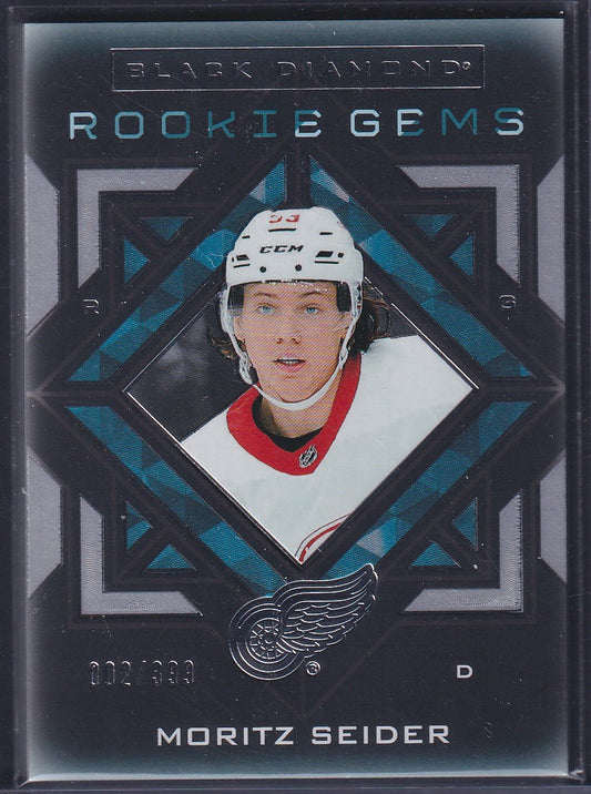 MORITZ SEIDER - 2021 Upper Deck Black Diamond Rookie Gems #RG-MS, /399