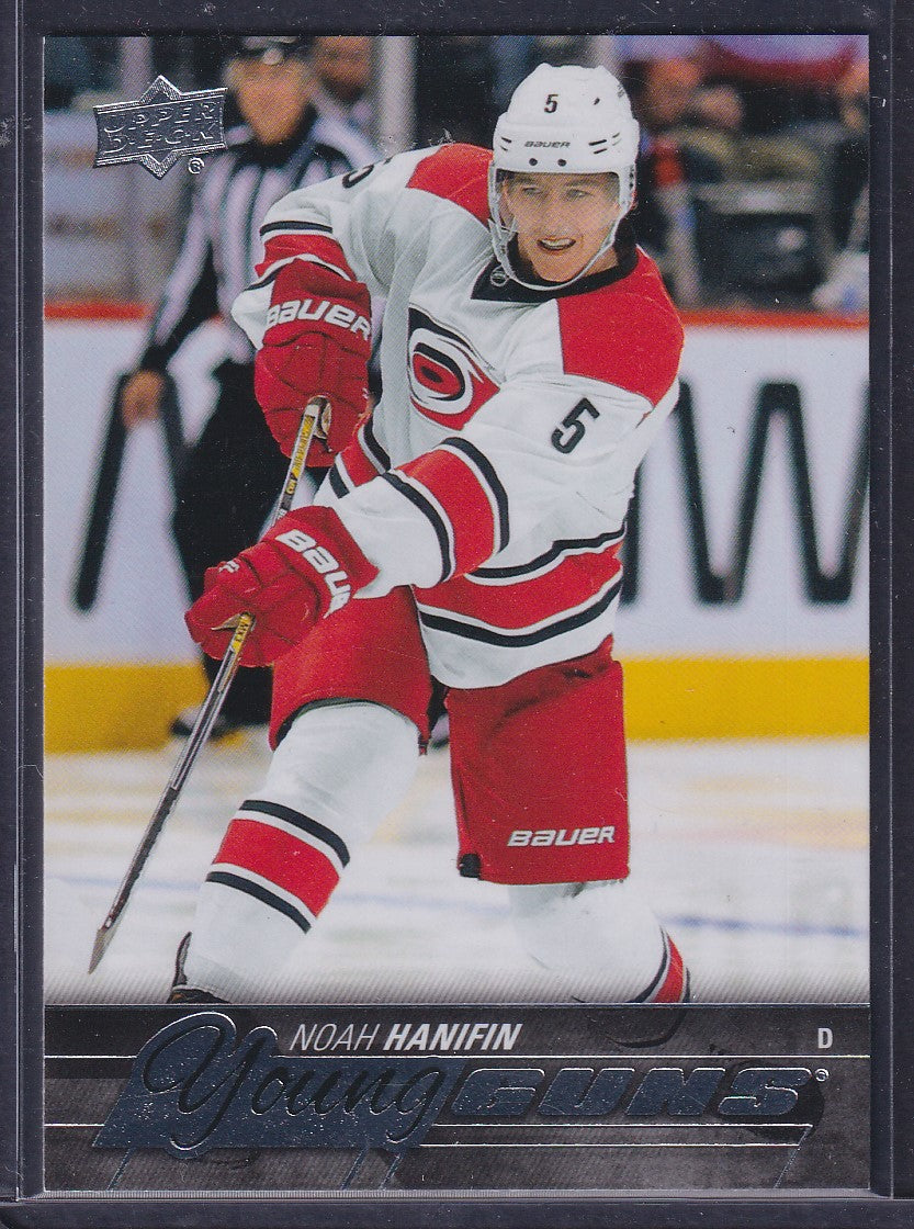 NOAH HANIFIN - 2015 Upper Deck Young Guns #499