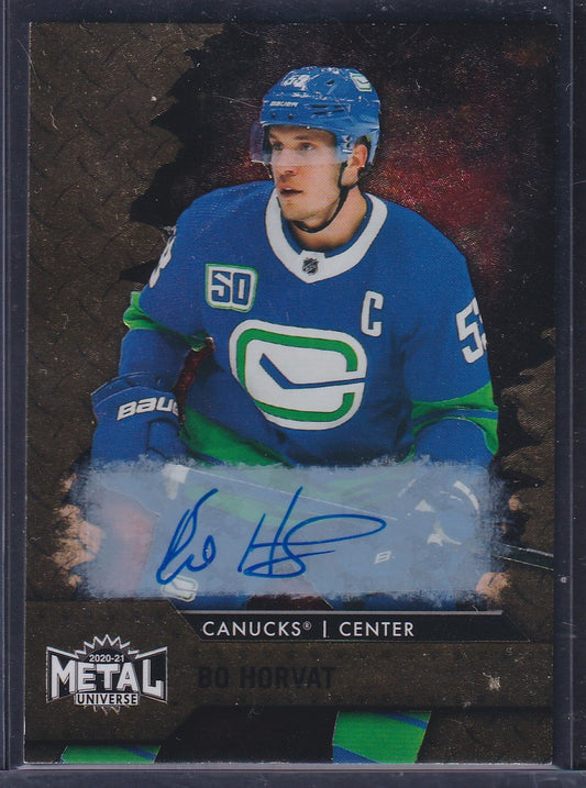 BO HORVAT - 2020 Skybox Metal Universe Auto #94, 1/1