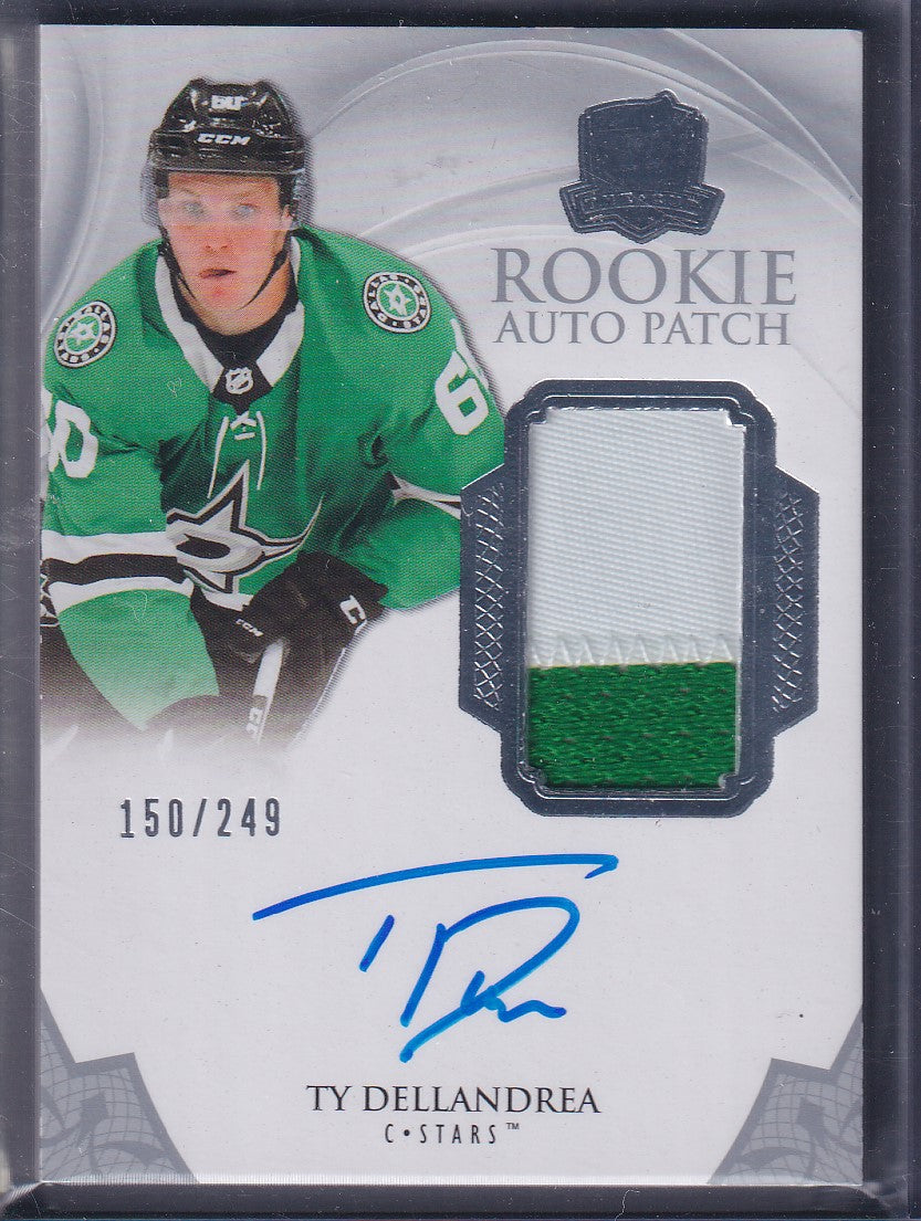 TY DELLANDREA - 2020 Upper Deck The Cup Rookie Auto Patch #135, /249