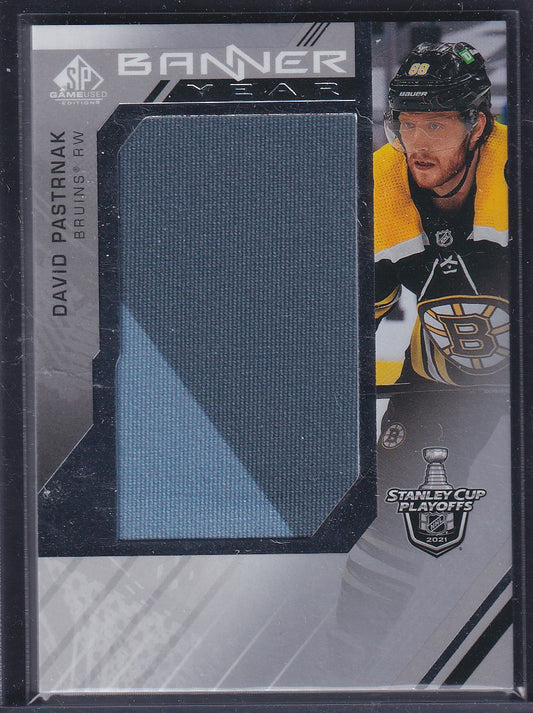 DAVID PASTRNAK - 2021 SP Game Used Banner Year #BYSC-DA