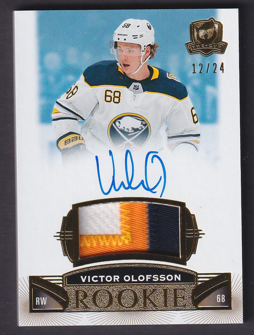 VICTOR OLOFSSON - 2019 The Cup Rookie Auto Patch GOLD #70, /24