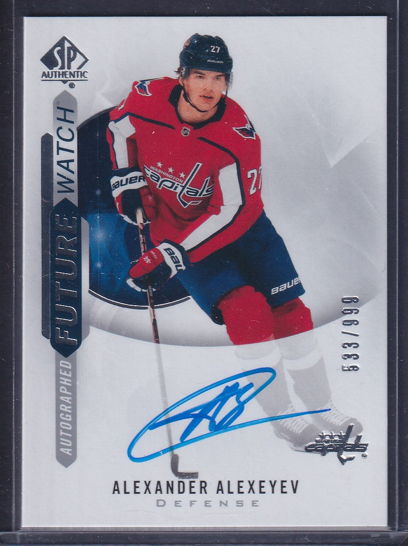 ALEXANDER ALEXEYEV - 2020 SP Authentic Future Watch Auto #190, /999