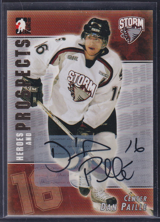 DAN PAILLE - 2004 In the Game Heroes and Prospects Auto #A-DP