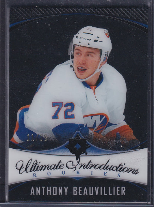 ANTHONY BEAUVILLIER - 2016 Ultimate Introductions Rookies Black #88, /25