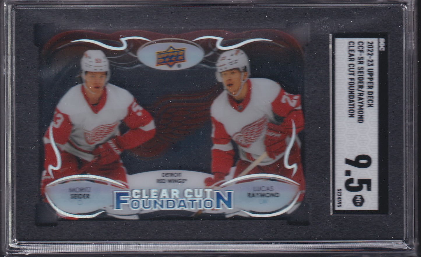 SEIDER / RAYMOND - 2022 Upper Deck Clear Cut Foundation #CCF-SR, SGC 9.5