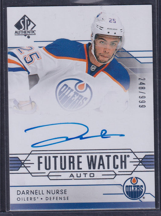 DARNELL NURSE - 2014 SP Authentic Future Watch Auto #262, /999