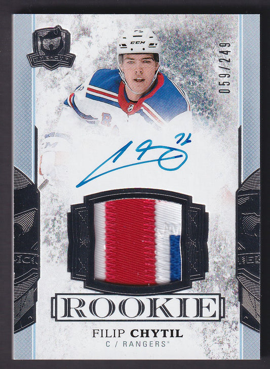 FILIP CHYTIL - 2017 The Cup Rookie Auto Patch #110, /249