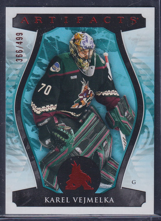 KAREL VEJMELKA - 2023 Upper Deck Artifacts #146, /499