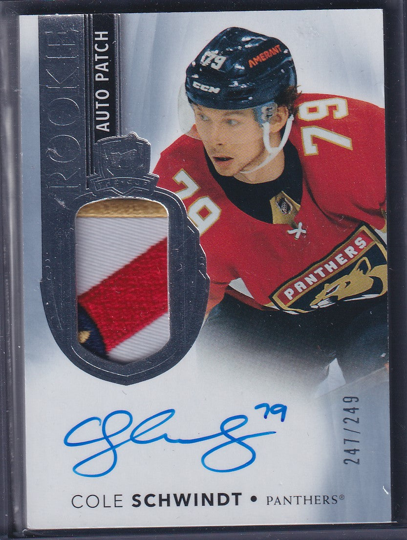 COLE SCHWINDT - 2021 The Cup Rookie Auto Patch #167, /249