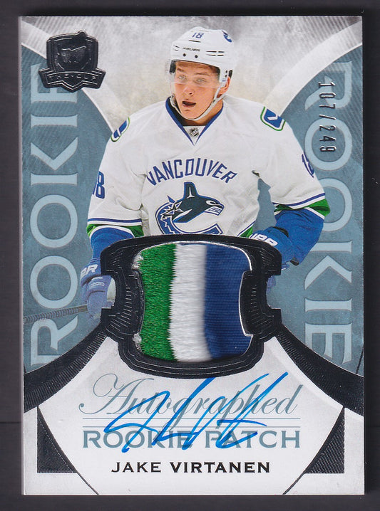 JAKE VIRTANEN - 2015 The Cup Rookie Auto Patch #183, /249