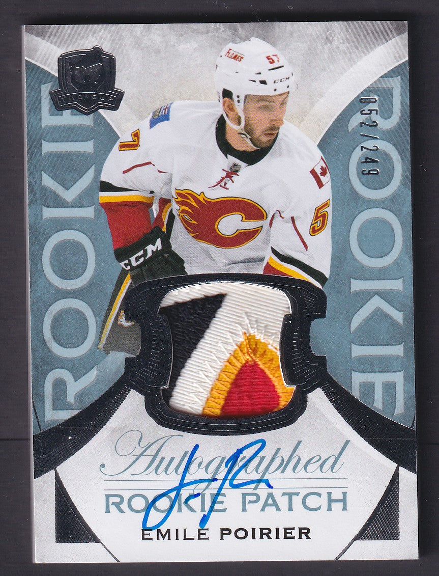 EMILE POIRIER - 2015 Cup Rookie Auto Patch #176, /249, 4 COLOR