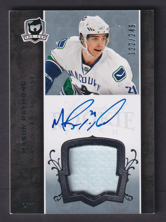 MASON RAYMOND - 2007 The Cup Rookie Auto Patch #148, /249