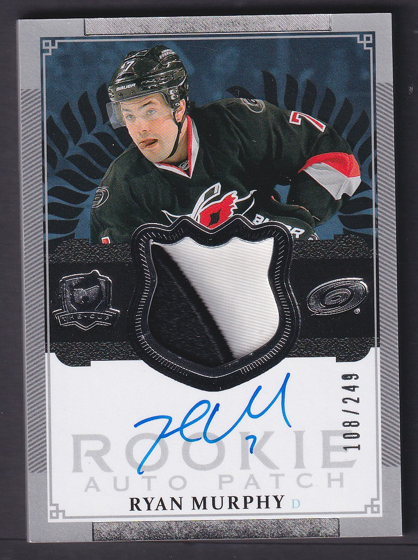 RYAN MURPHY - 2013 The Cup Rookie Auto Patch #150, /249