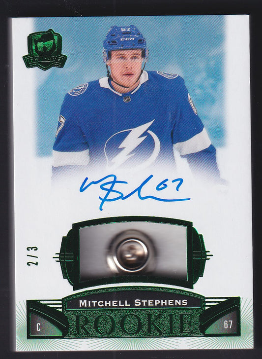 MITCHELL STEPHENS - 2019 The Cup Rookie Auto Button #124, /3
