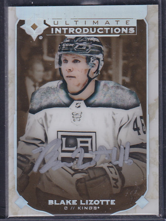 BLAKE LIZOTTE - 2019 Ultimate Introductions Rookie Auto #UI-14