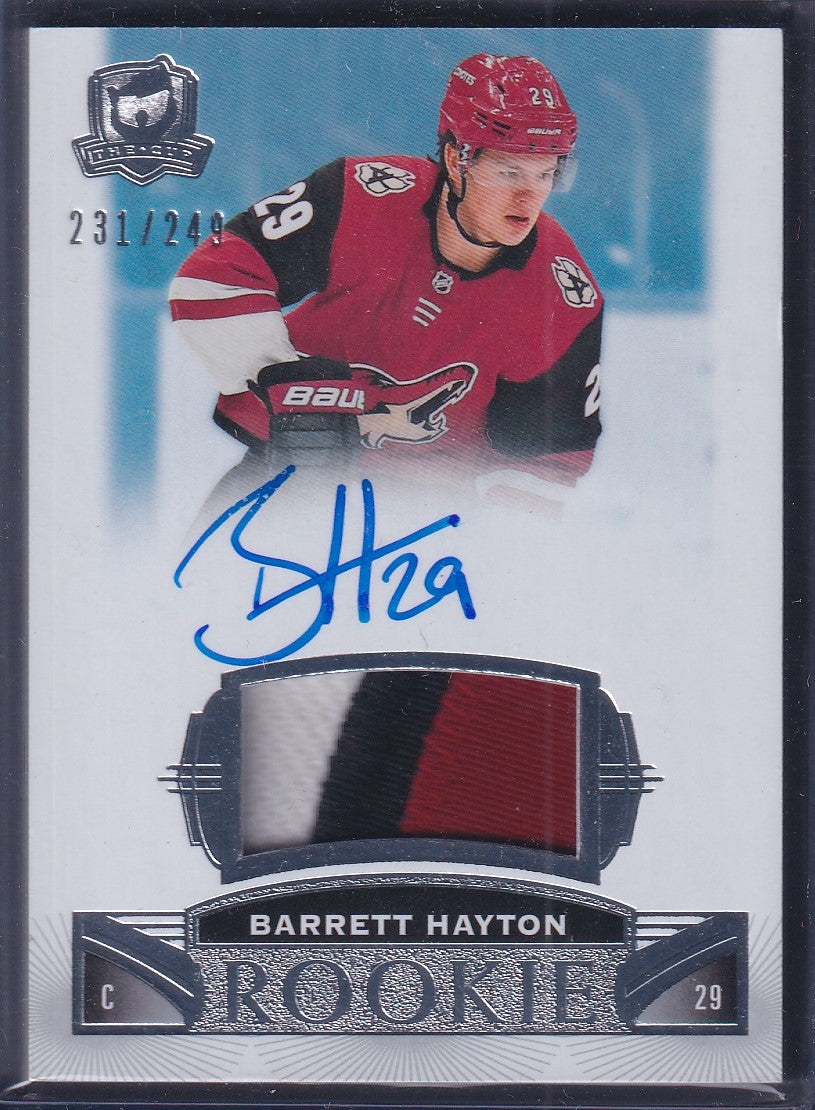 BARRETT HAYTON - 2019 The Cup Rookie Auto Patch #65, /249