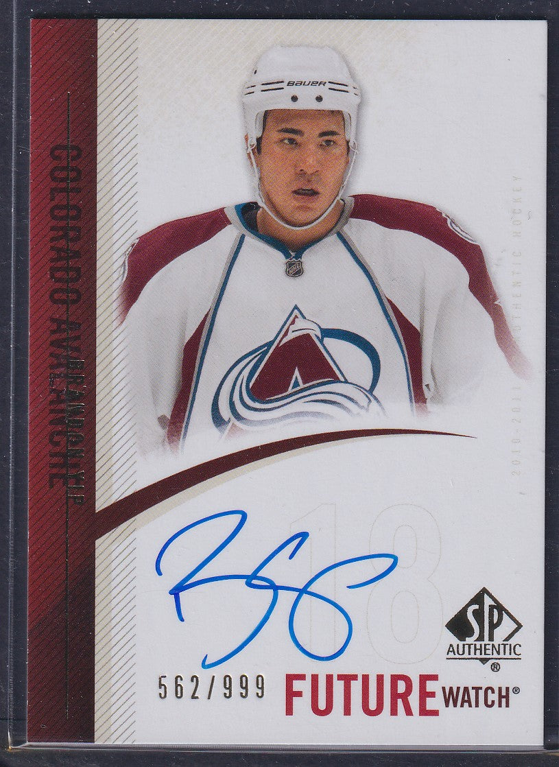 BRANDON YIP - 2010 SP Authentic Future Watch Auto #292, /999