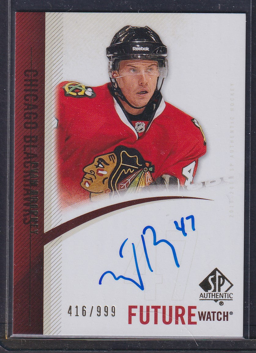 EVAN BROPHEY - 2010 SP Authentic Future Watch Auto #284, /999