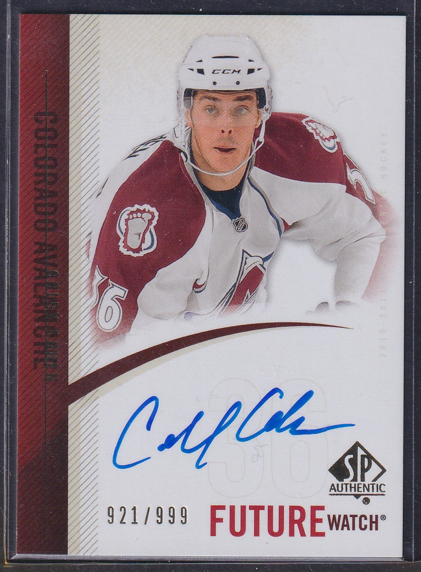 COLBY COHEN - 2010 SP Authentic Future Watch Auto #289, /999