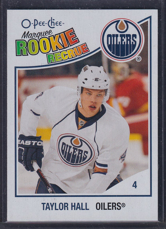 TAYLOR HALL - 2010 O-Pee-Chee Marquee Rookie #508