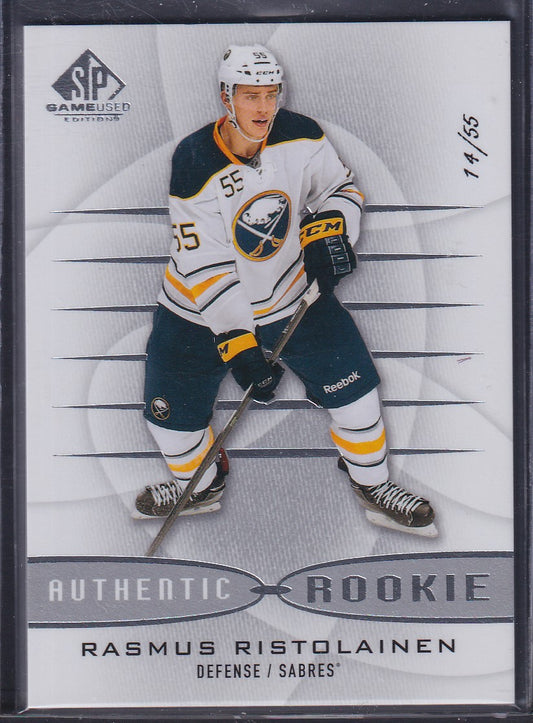 RASMUS RISTOLAINEN - 2013 SP Game Used Authentic Rookie #133, /55