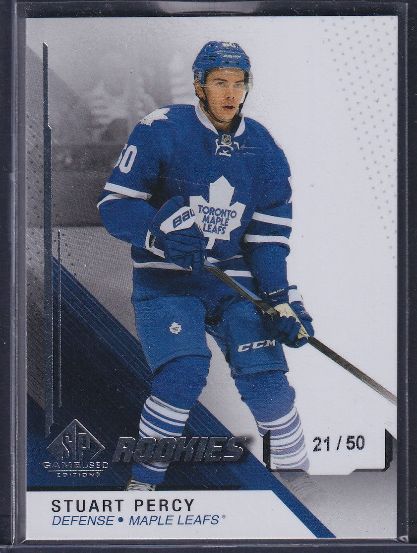 STUART PERCY - 2014 SP Game Used Rookies #160, /50