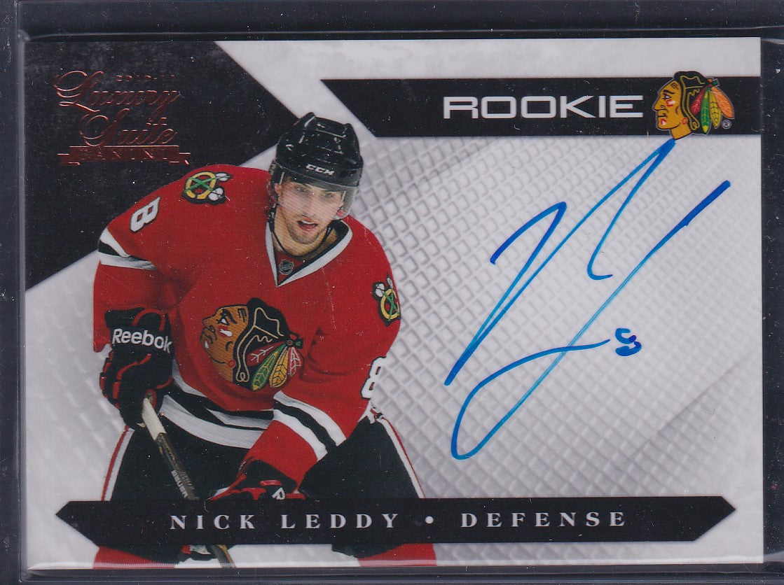 NICK LEDDY - 2010 Panini Luxury Suite Rookie Auto #153, /499