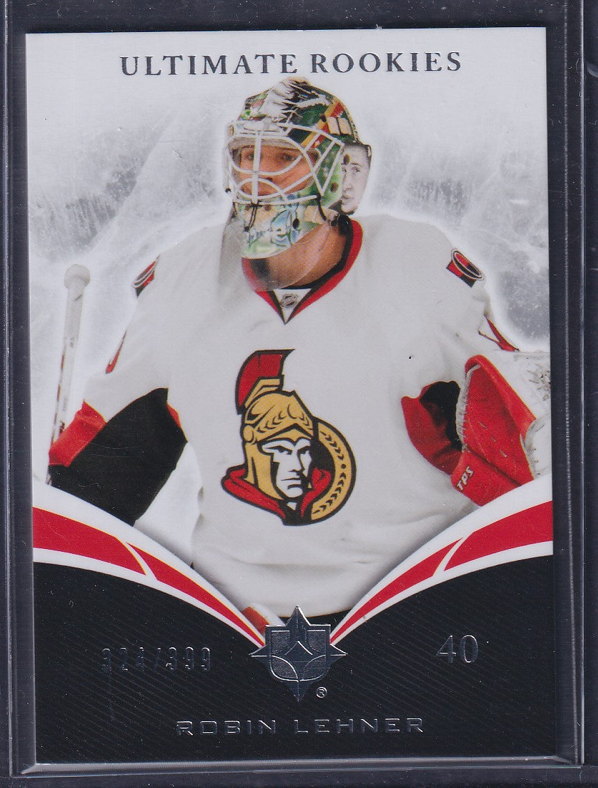 ROBIN LEHNER - 2010 Upper Deck Ultimate Rookies #94, /399