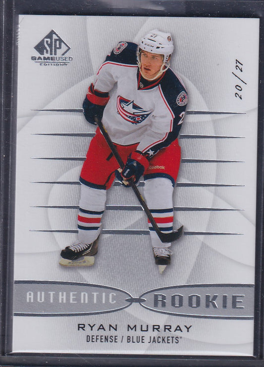 RYAN MURRAY - 2013 SP Game Used Authentic Rookie #104, /27
