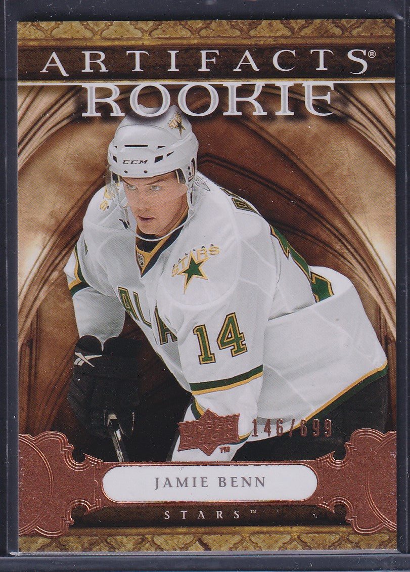 JAMIE BENN - 2009 Upper Deck Artifacts Rookie #221, /699