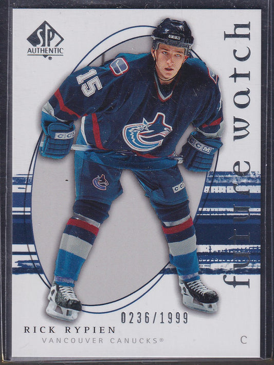 RICK RYPIEN - 2005 SP Authentic Future Watch #284, /1999