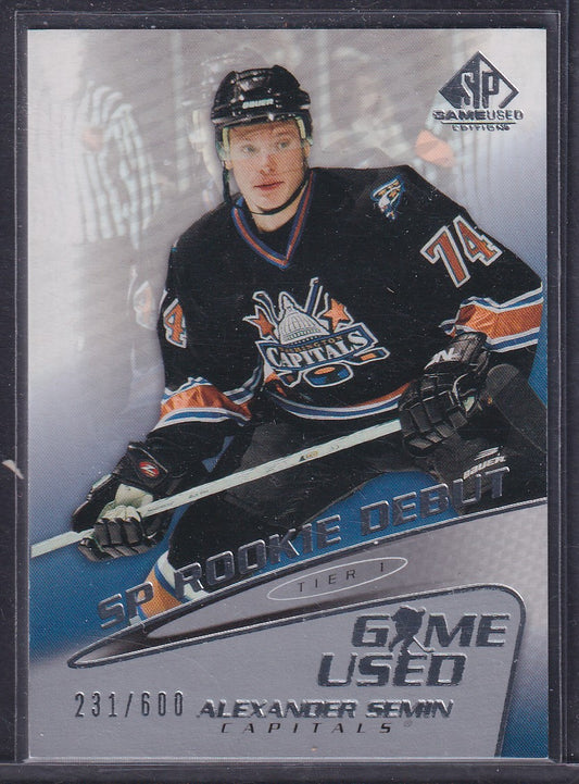 ALEXANDER SEMIN - 2004 SP Game Used SP Rookie Debut #77, /600