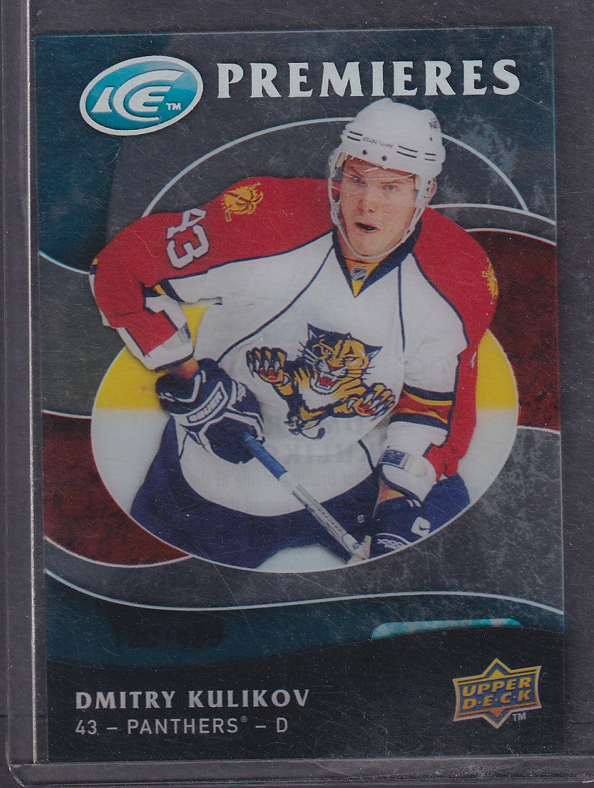 DMITRY KULIKOV - 2009 Upper Deck Ice Premieres #155, /499