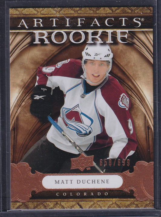 MATT DUCHENE - 2009 Upper Deck Artifacts Rookie #223, /699