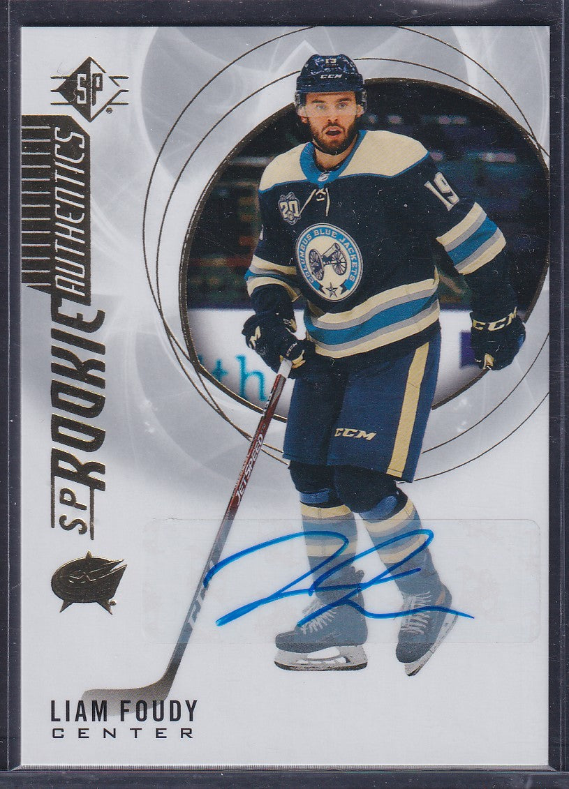 LIAM FOUDY - 2020 SP Rookie Authentics Auto #105